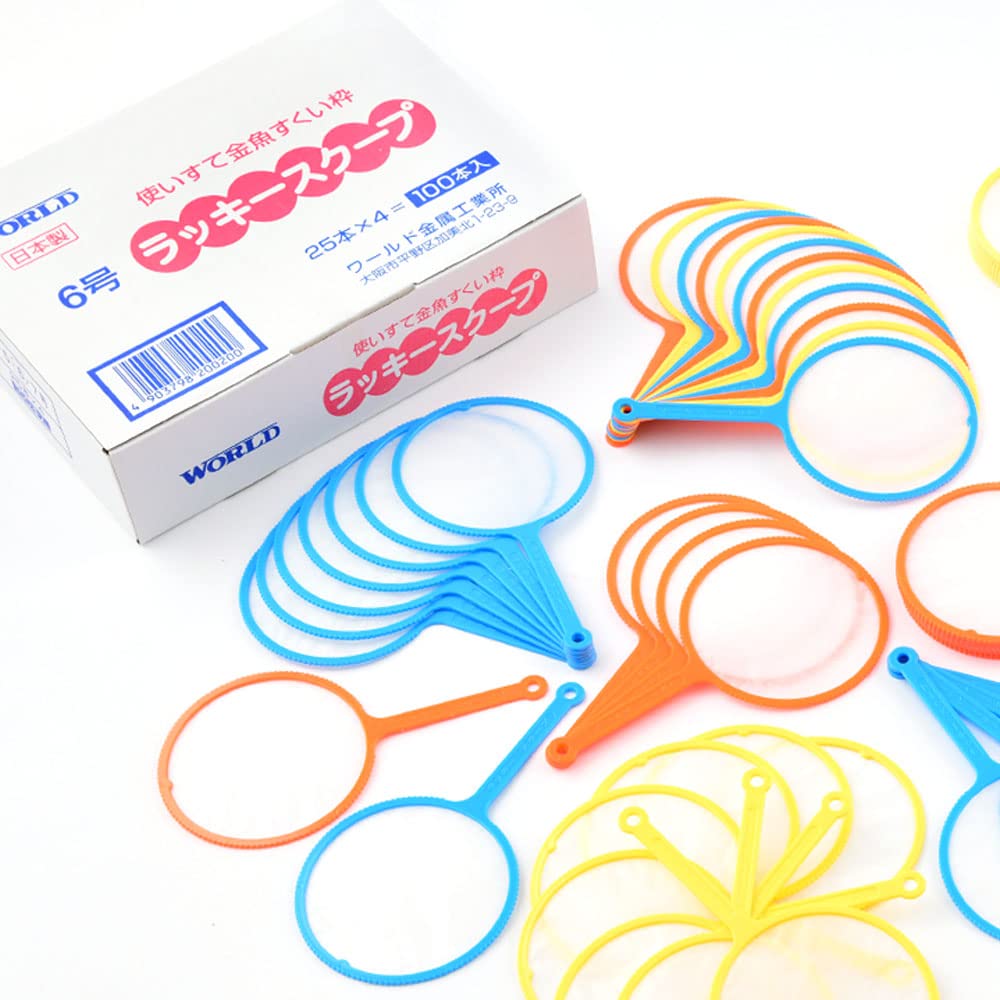 金魚すくい・スーパーボールすくい用 ポイ6号 200本入り×4セット