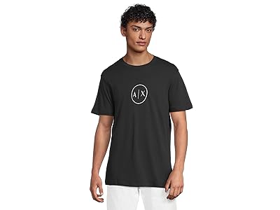 Armani Exchange Circle Chest Logo T-shirt Men