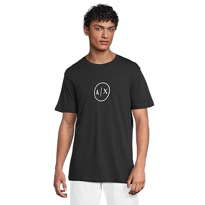 Armani Exchange Circle Chest Logo T shirt Men