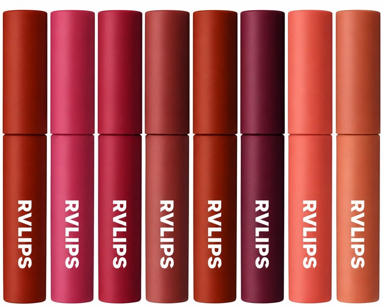 Velvet Matte Liquid Lipstick Pack of 8 | Highly Pigmented Waterproof Lip Color Collection-picture-25