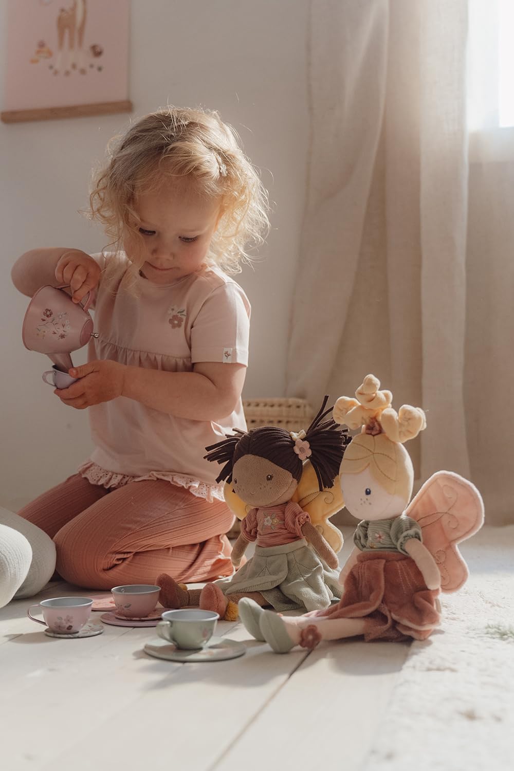 Little Dutch 4570 - Muñeco de peluche (35 cm), diseño de hada Evi