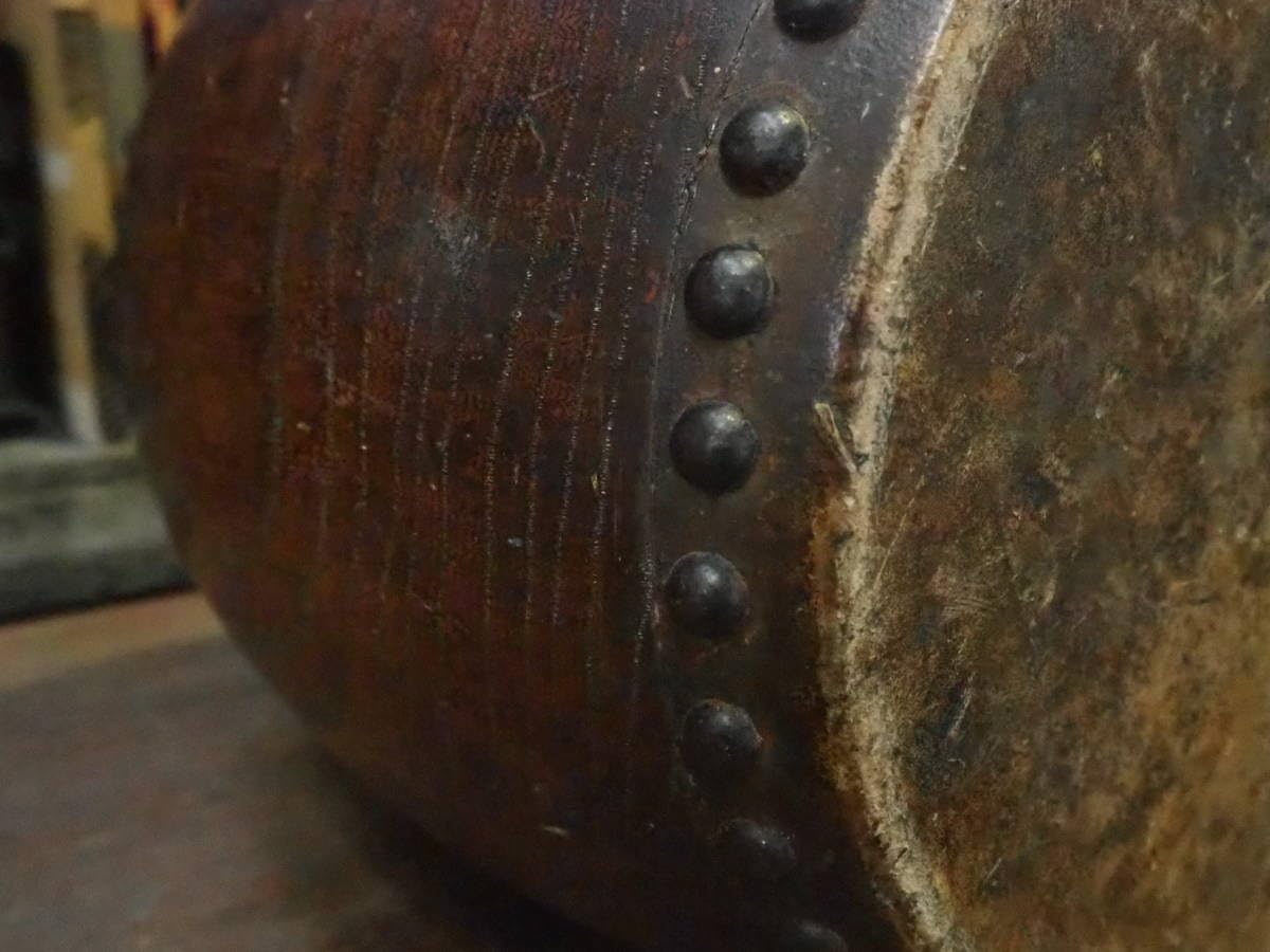 Amazon.co.jp: 【昭和レトロな小振りな和太鼓】祭囃子古道具