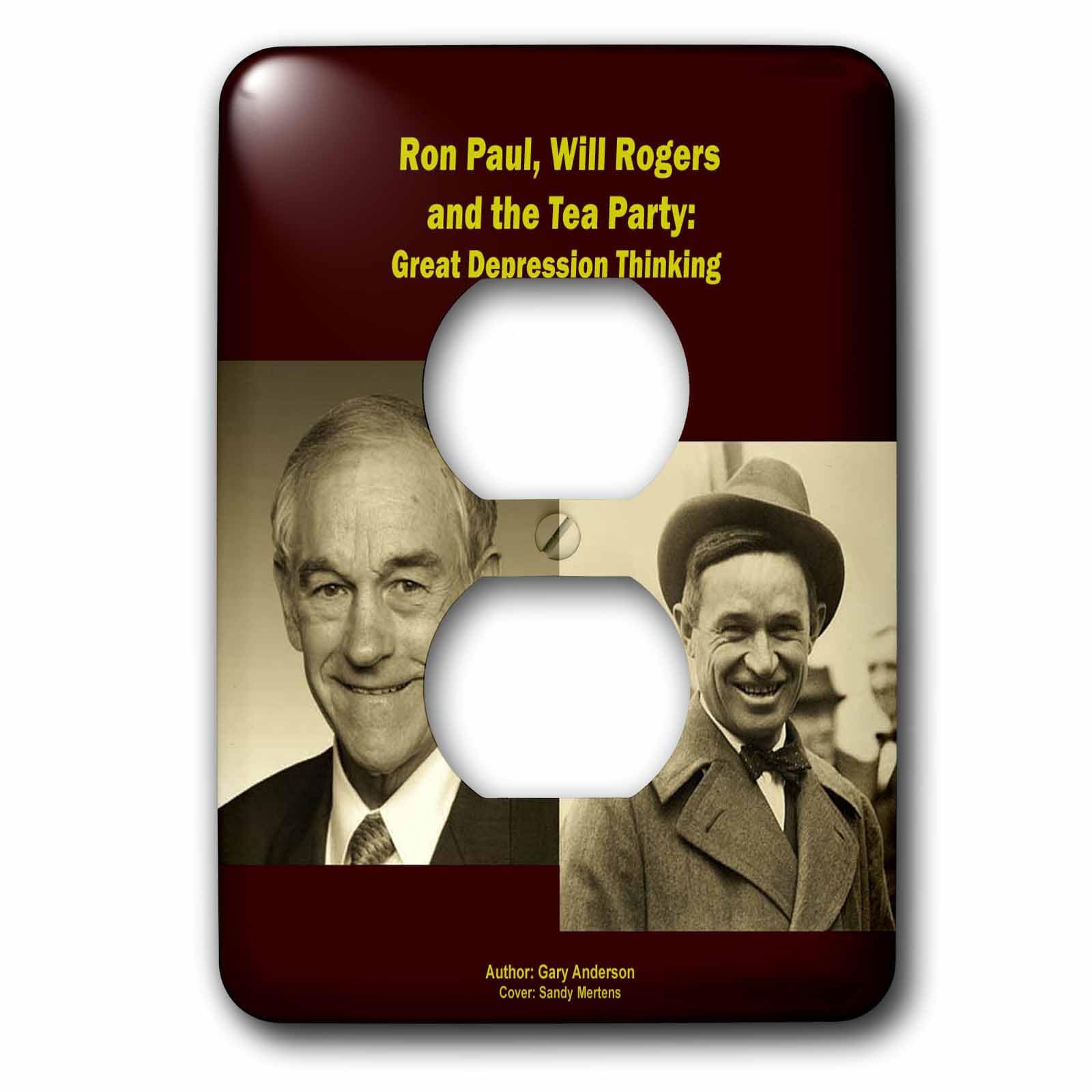 Bouchon de prise Tea Party Ron Paul pour personnaliser votre bureau de caractere