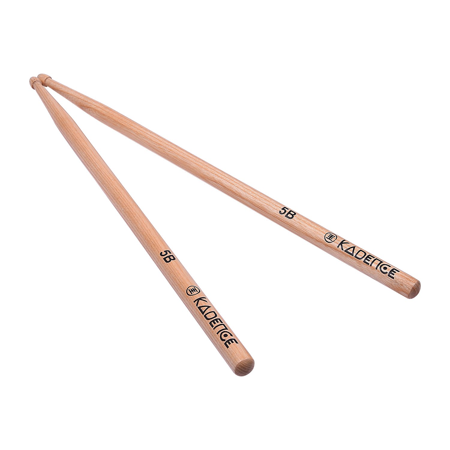 Kadence Drum Stick Hickory Wooden Tip 5B - Image 4 thumbnail