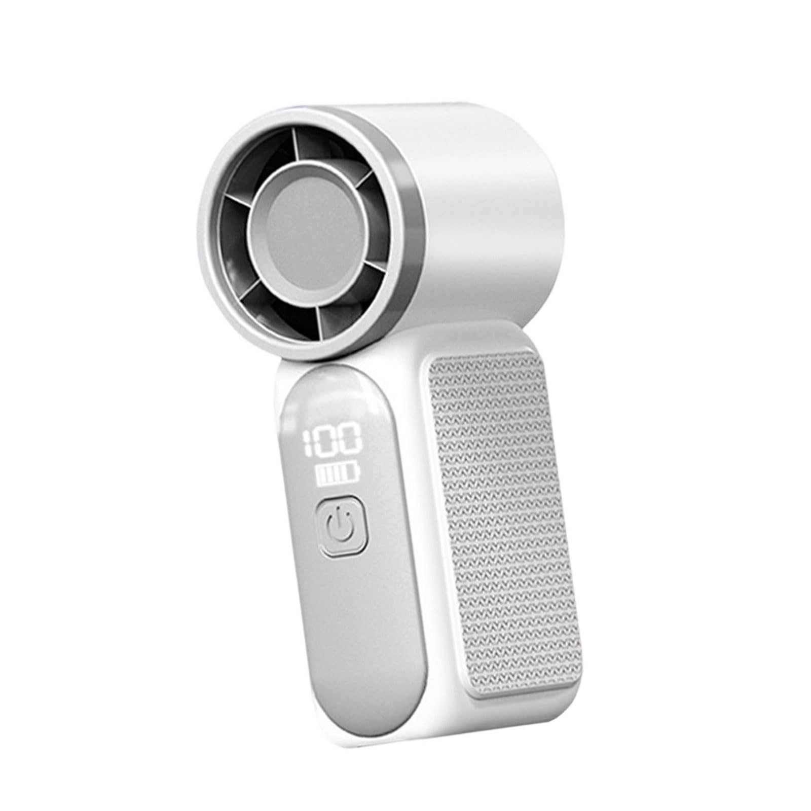 Kalttoy Handheld Fan Outdoor Air Blower Rechargeable 100 Speed Air Blower 3000mah for Travel Camping USB Desk Fan