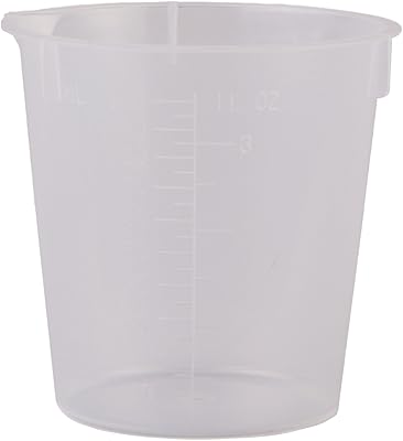 Consolidated Plastics 45386Disposable Beaker, Polypropylene, 400 mL, 50 Piece