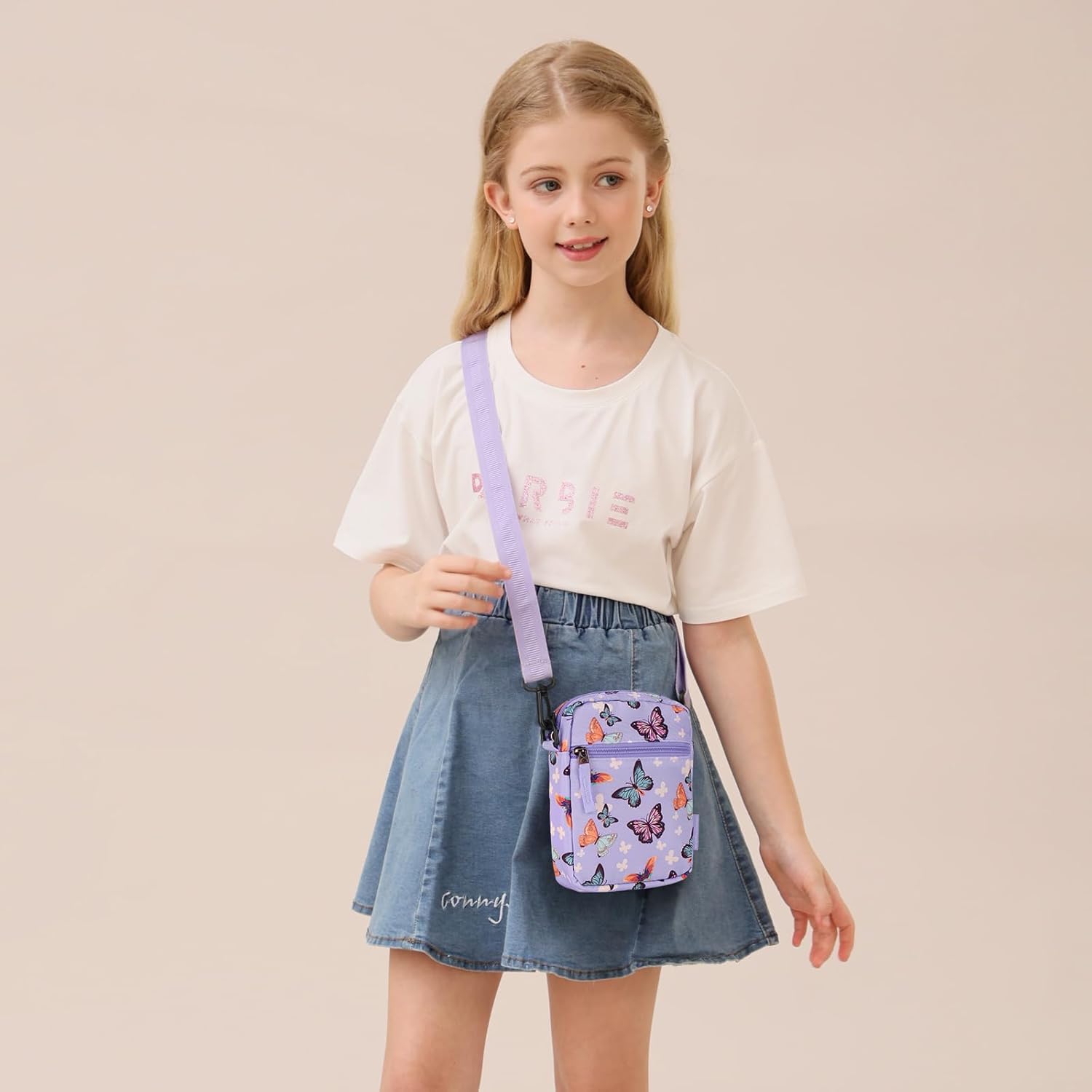 Choco Mocha Kids Purse for Girls Purses Age 6-8 8-10 Girls Crossbody Purses for Kids 10-12 Girl Gift - Image 2