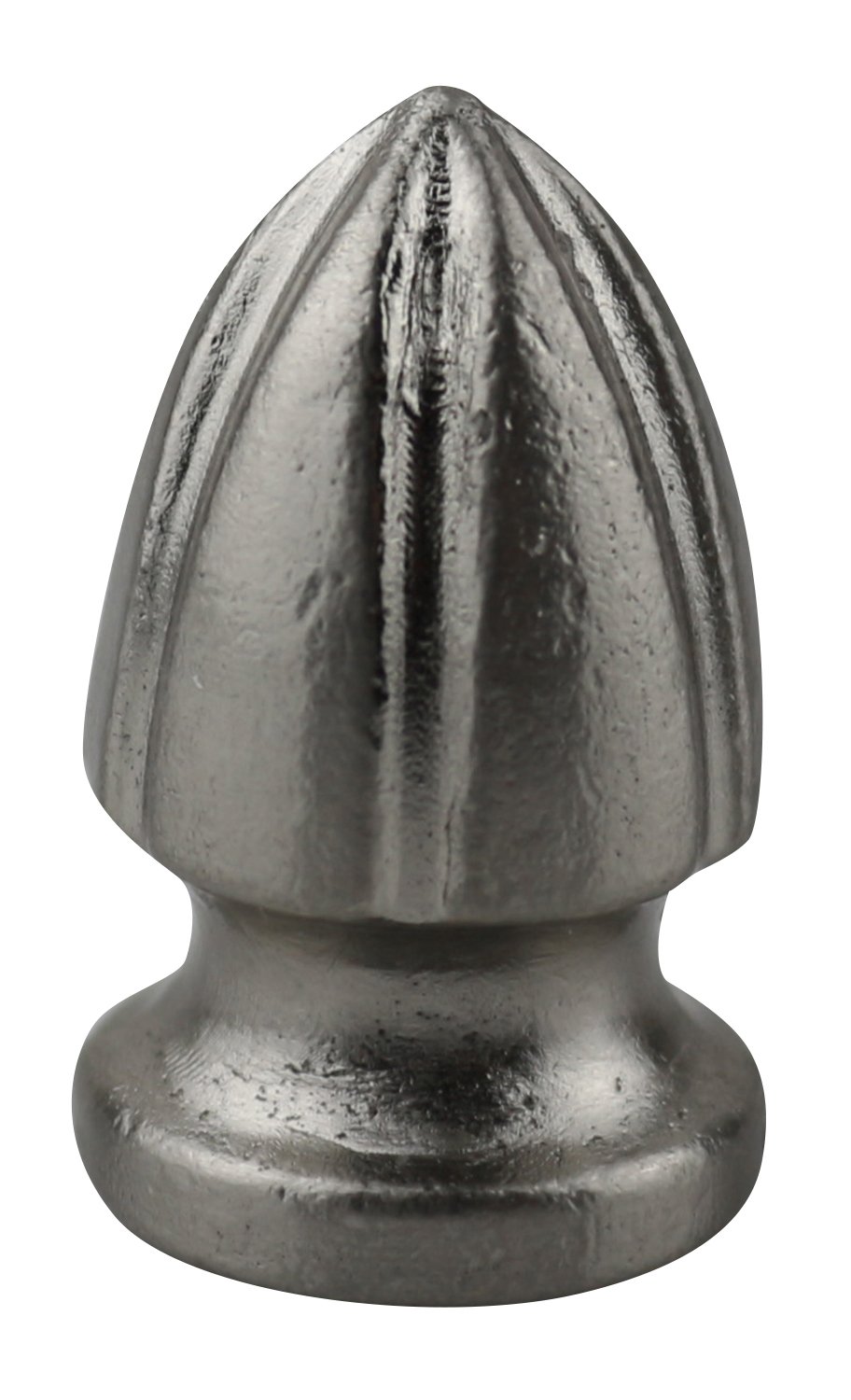 Urbanest Wilton Lamp Finial, 1 1/4-inch Tall, Brushed Nickel