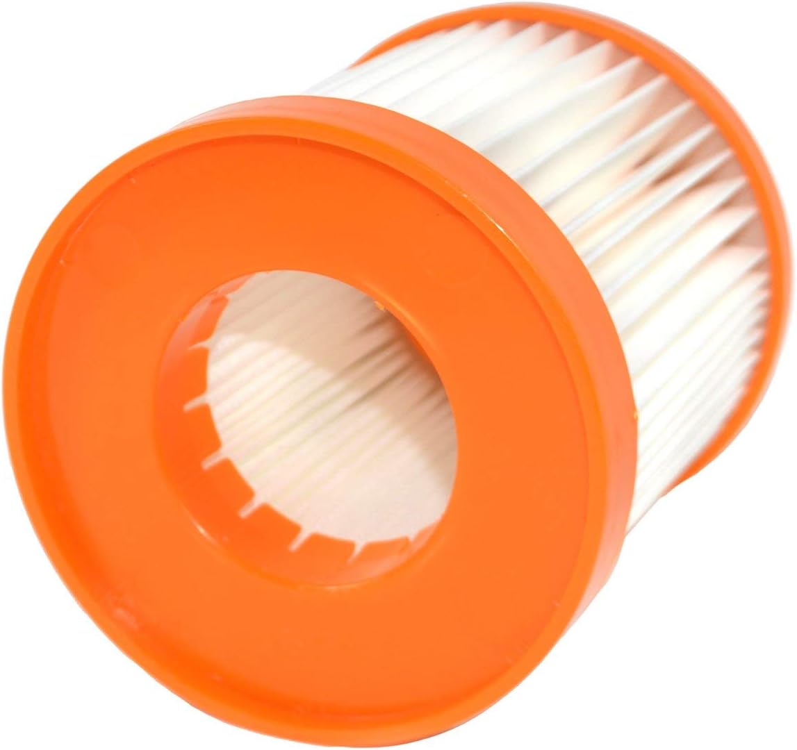 HQRP 4-Pack Dust Cup Filter Compatible with Eureka Bagless Vacuum Cleaners 62136, 62136A, 61825, 61825-R, DCF-3, DCF3, ER-1880, ER-1830, 71738A-4 Replacement