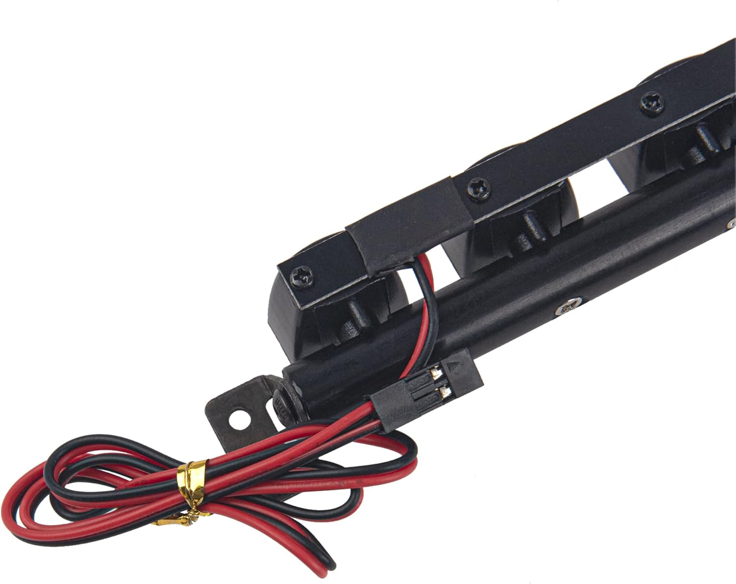 RC LED Light Bar Roof LED Lamp Compatible with Traxxas TRX-4 SCX10 90046 D90 SCX10 II CC01 Redcat Gen7 1/10 RC Crawler Car Truck (5Led Light)