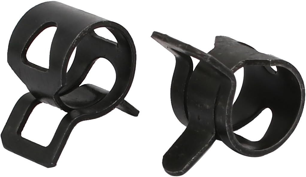 sourcingmap 10 Pcs 8mm Spring Type Action Fuel Hose Pipe Low Pressure