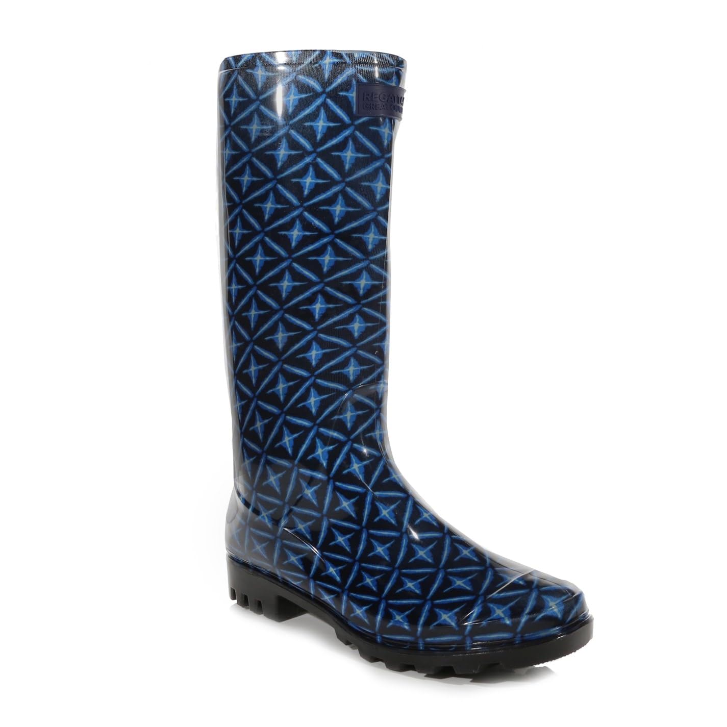 Regatta Women's Blue Lady Wenlock Wellingtons in Size 4, Sports Direct