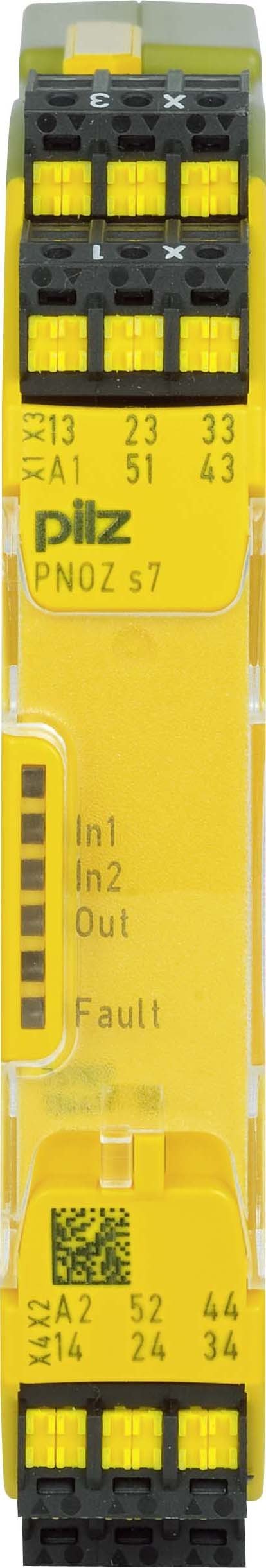 751107 - PNOZ s7 C 24VDC 4 n/o 1 n/c