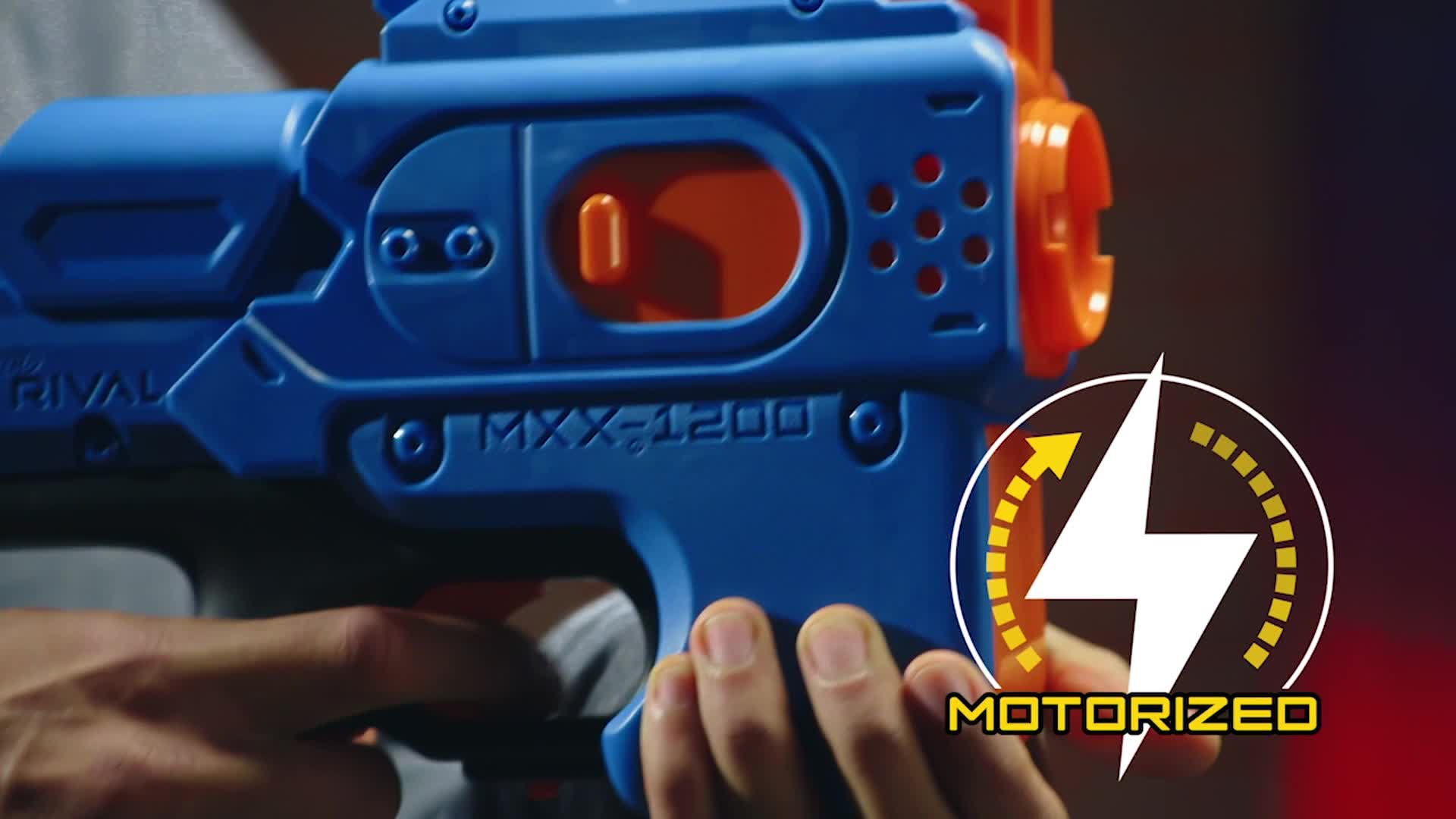 NERF Rival Charger MXX-1200 Motorized Blaster - 12-Round Capacity