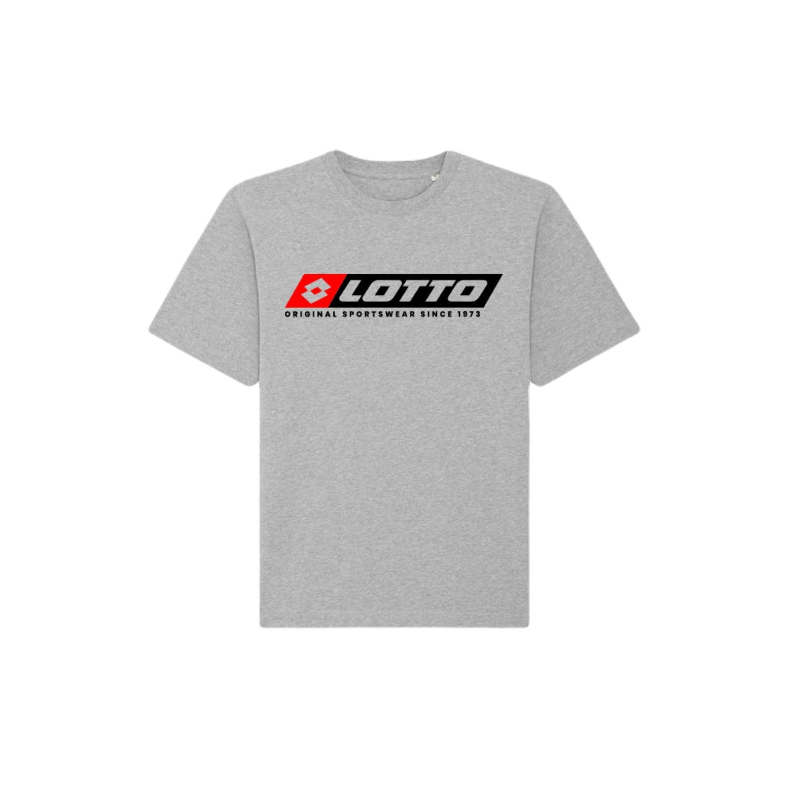 LOTTO Men's Shirt, Grey, L