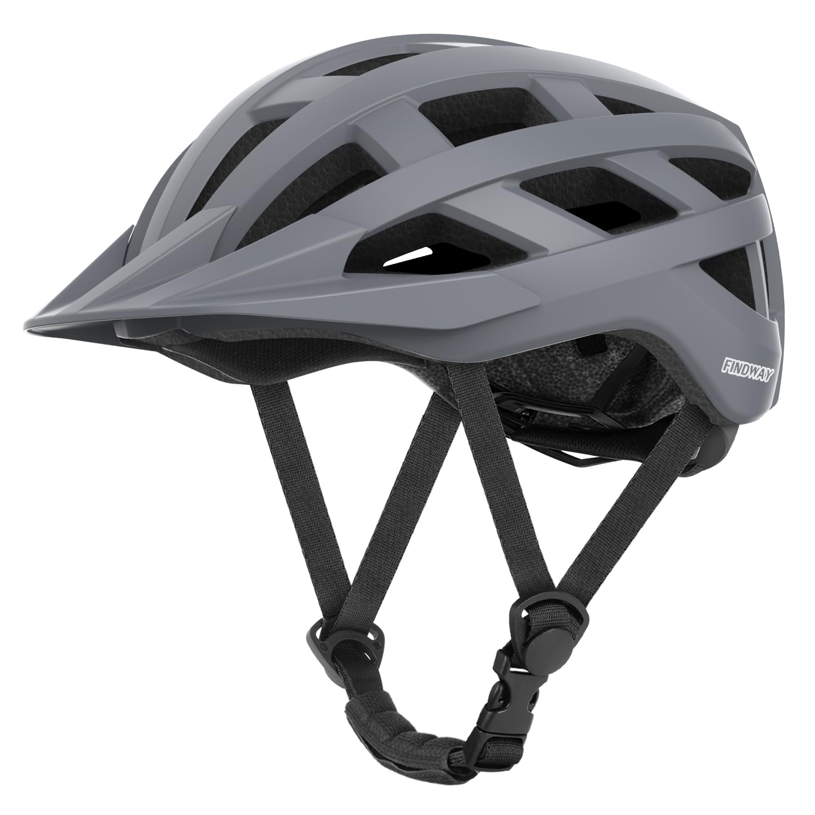 Findway Bike Helmet, Lightweight Breathable Cycling Helmet for Men & Women, Adjustable Fit Urban Commuter Helmet for Road & City Riding
