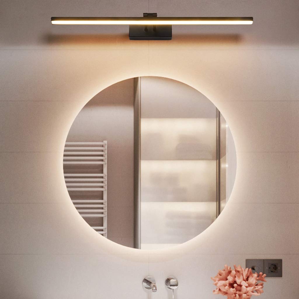 Lampada da parete a LED c/luce frontale a specchio 50-80 cm, 3 colori(Neutral Light,50CM)