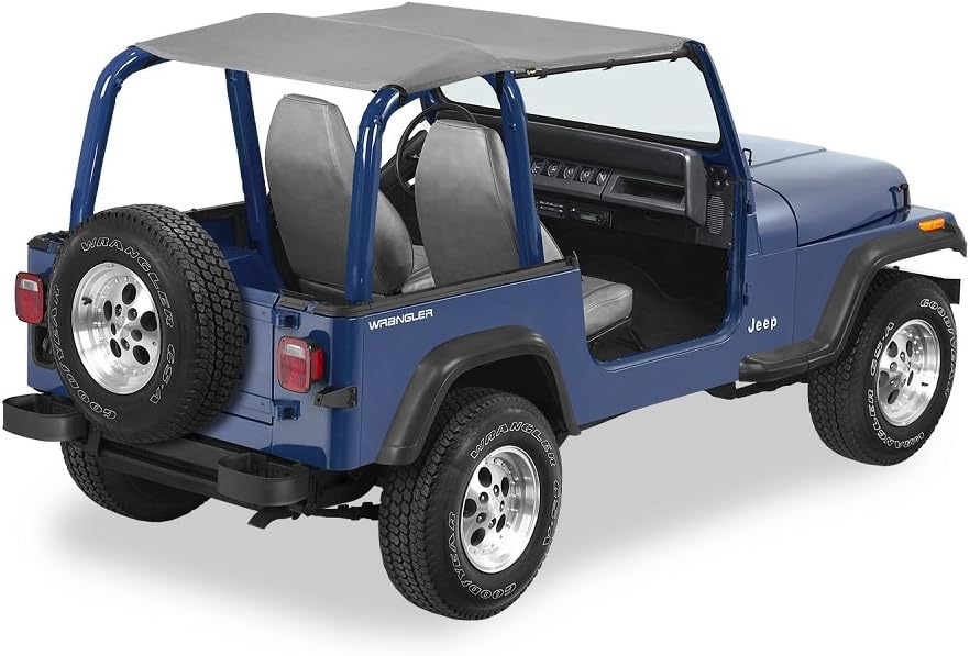 Bestop Strapless Safari Bikini - Jeep '92-95 Wrangler YJ (Charcoal/Gray)