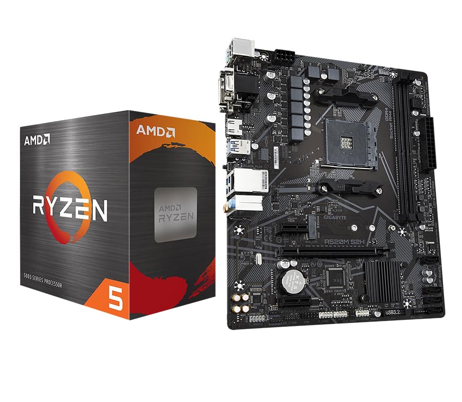 CPU ryzen5 5500 a520m-hdv ddr4 16gb ASRock > A520M-HDV