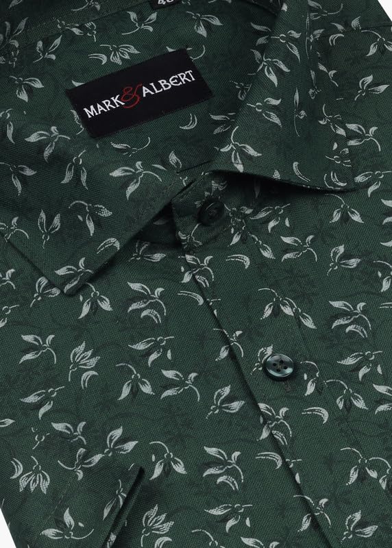 Image of Men's Half Sleeve Linen Shirt