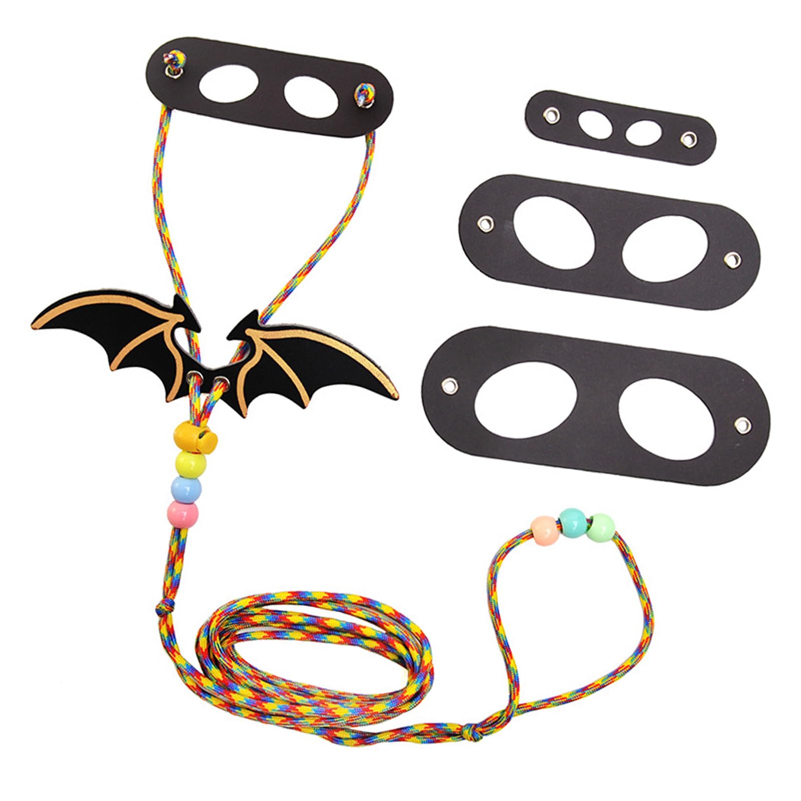 EscapeProof Laisse de lézards réglable pour une marche en plein air sûre Harnais confortable avec aile/sac à dos pour reptiles Laisse réglable Dragon barbu