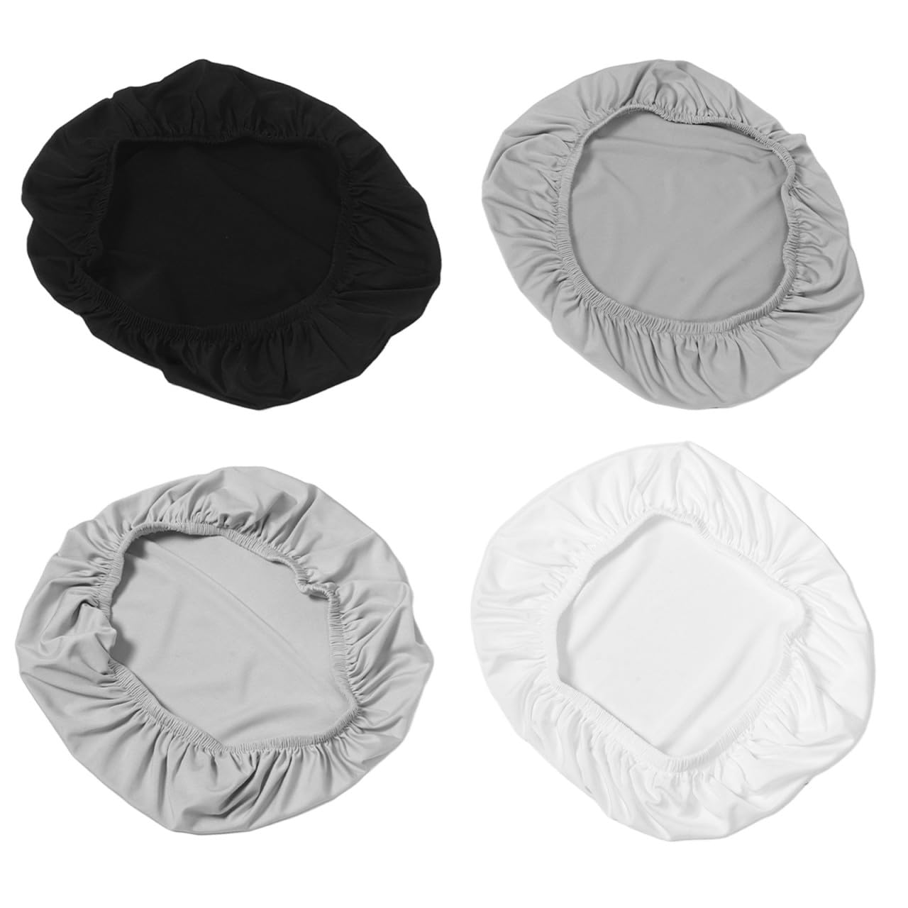Fundas de tanque de inodoro elásticas y resistentes que no se deforman juego de 4