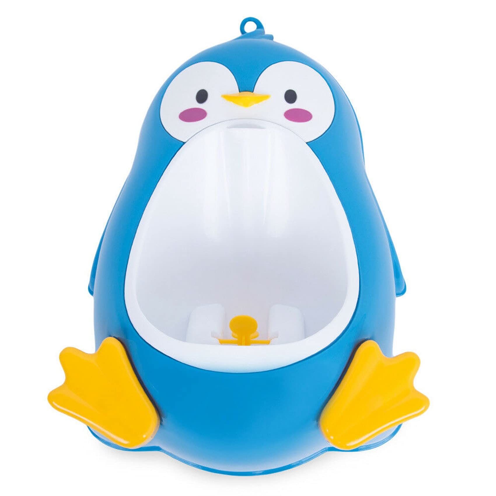 2 orinales para bebés y jóvenes, formación de pingüinos para niños, de pie, orinal vertical, color