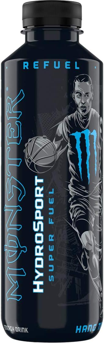 Monster Refuel HydroSport Super Fuel Energy Zero Sugar Fitness Drink 12x650ml