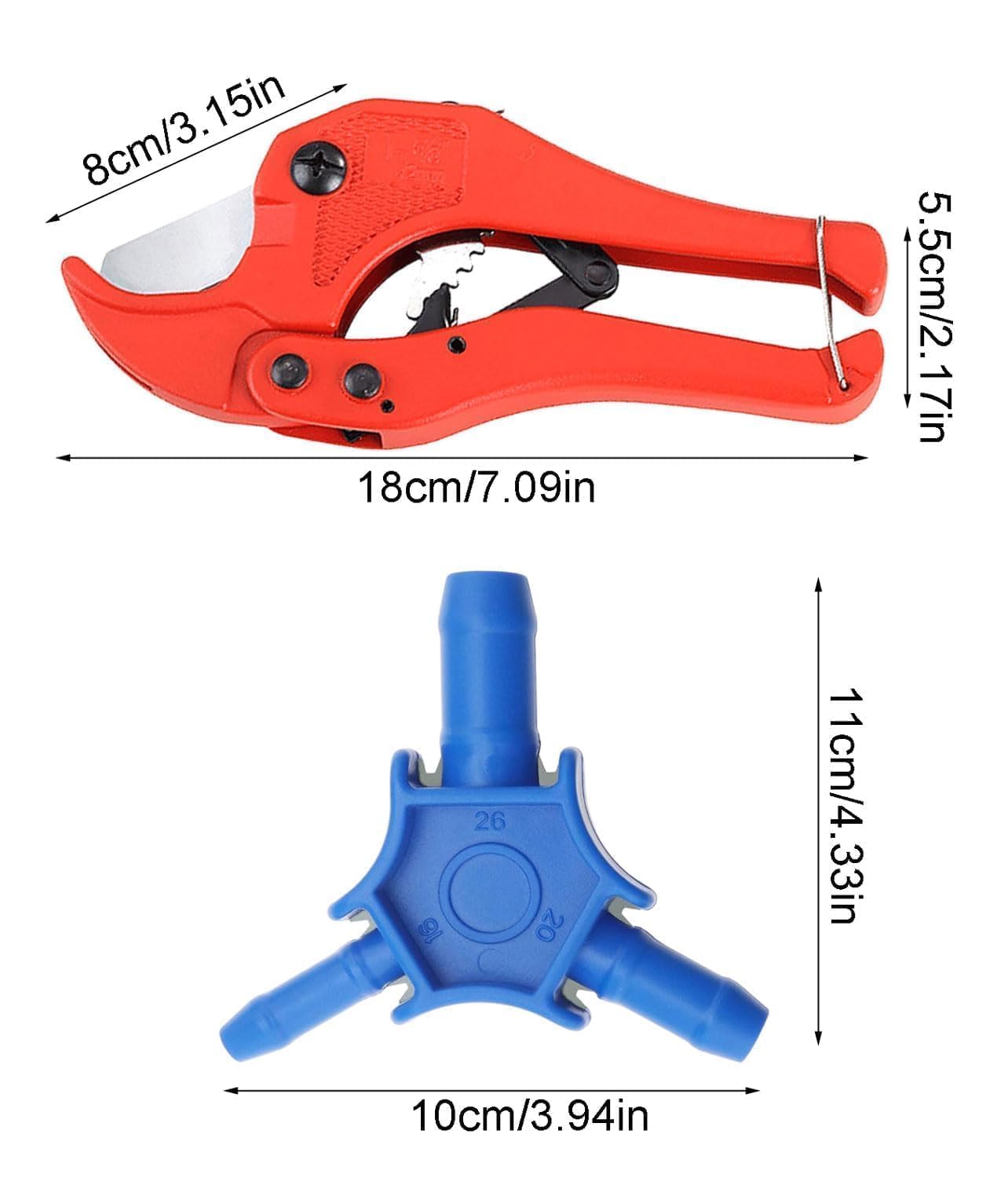 Tagliatubi A Cricchetto 42mm - Per Tubi PVC, PPR E Plastica - Foto 11