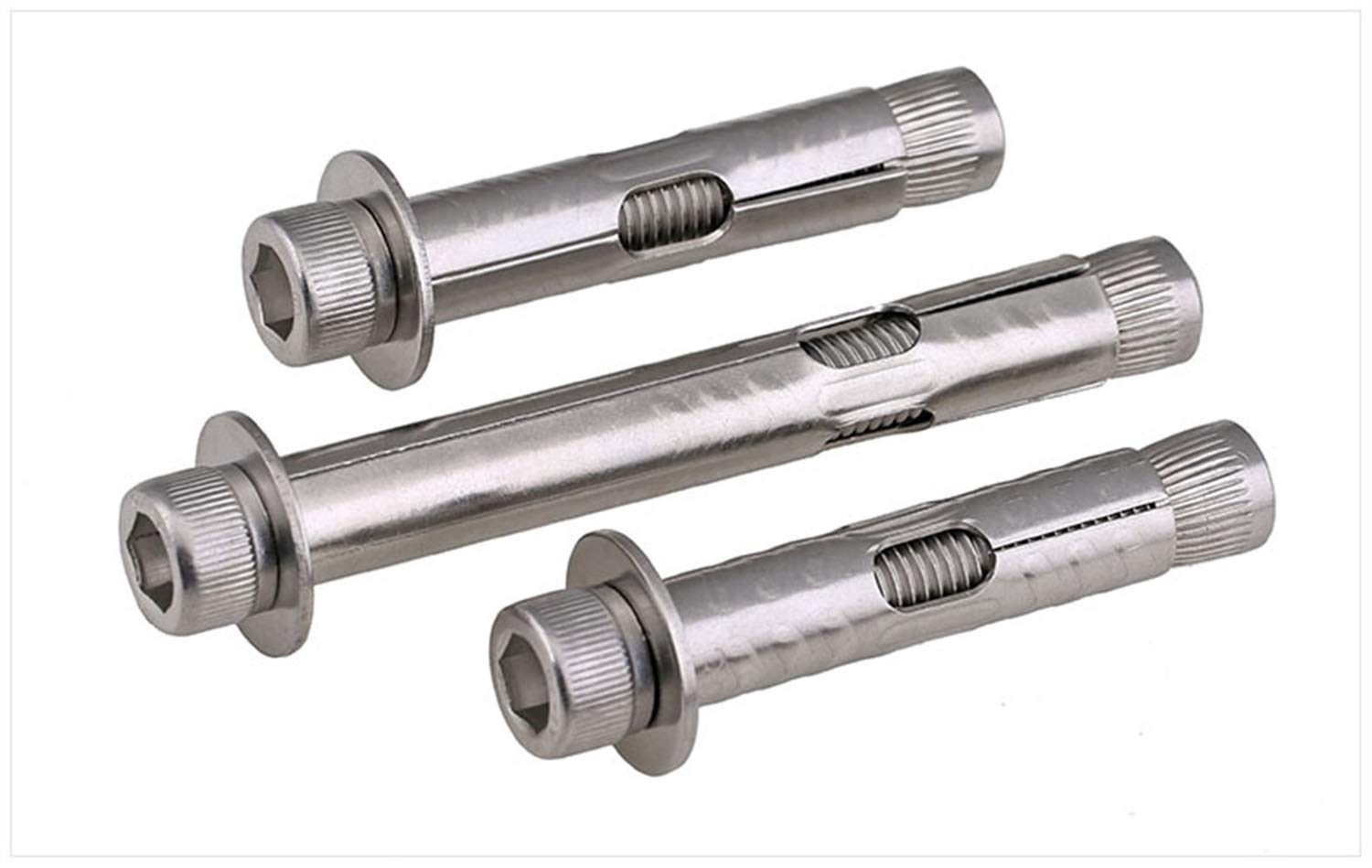 Taco expansor de metal, interior de acero inoxidable 304