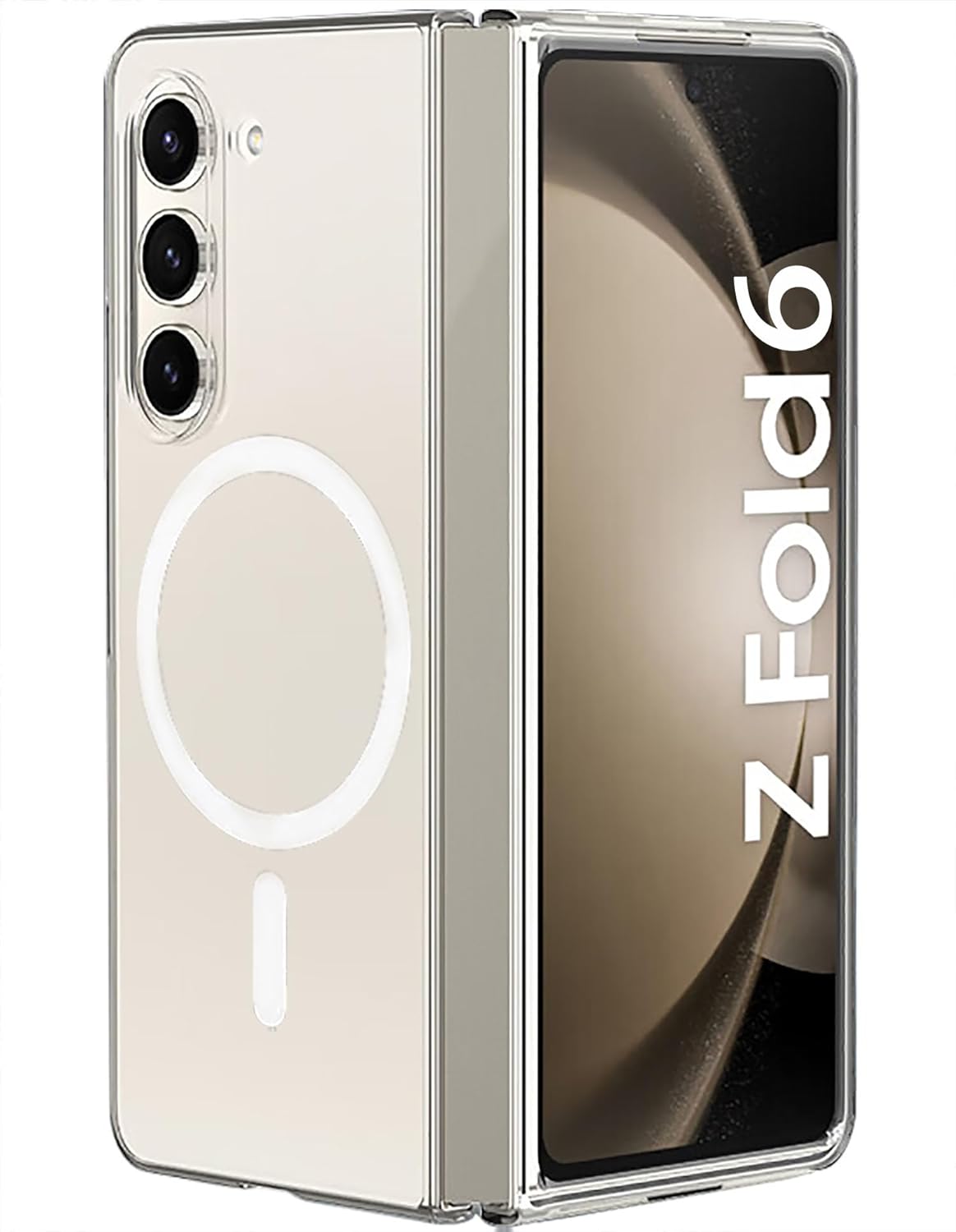 Custodia Cover Per Sasung Galaxy Z Fold 4, Con Pellicola Proteggi - Foto 8