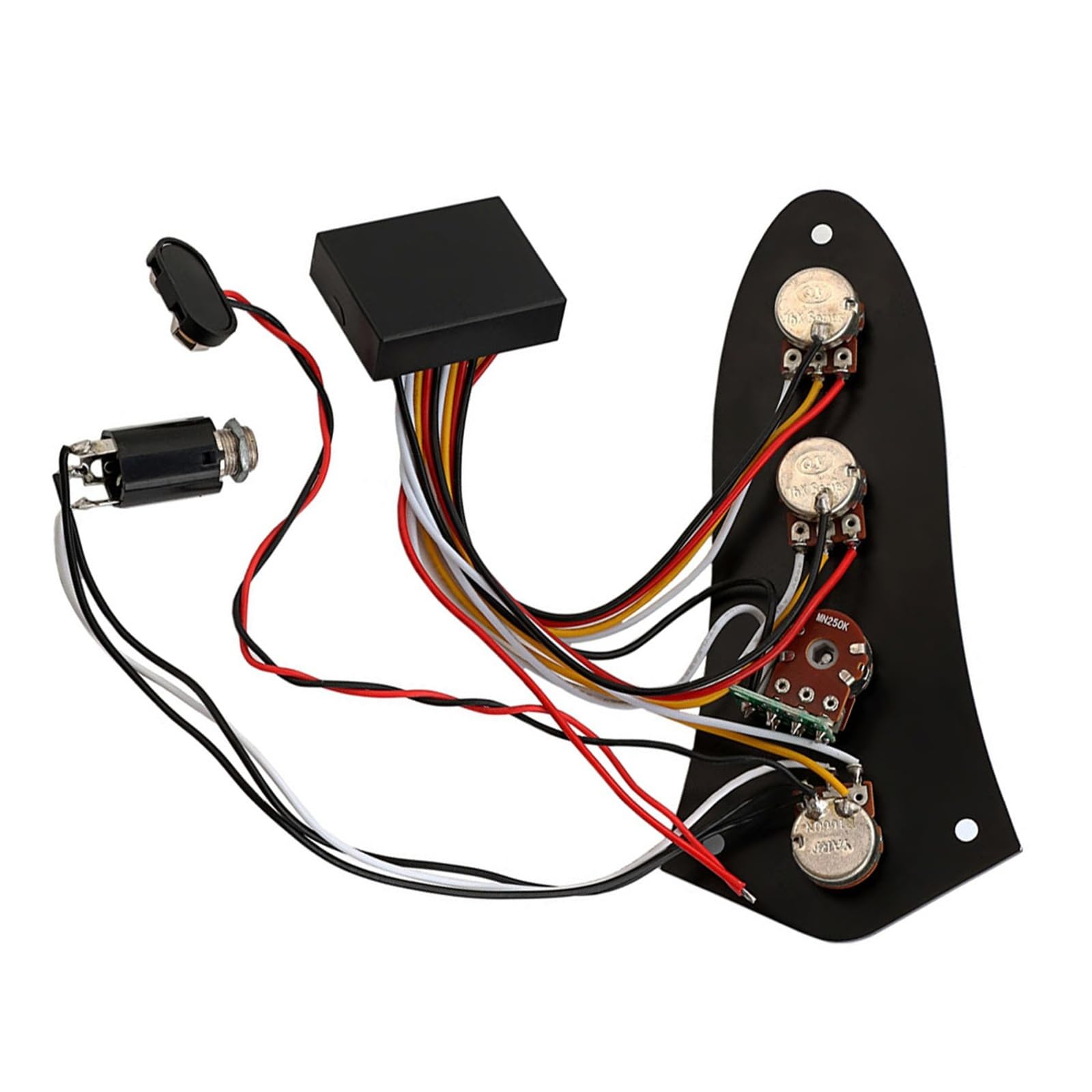 Metalowa wiązka przewodów do pokrętła głośności obwodu sterowania gitarą elektryczną