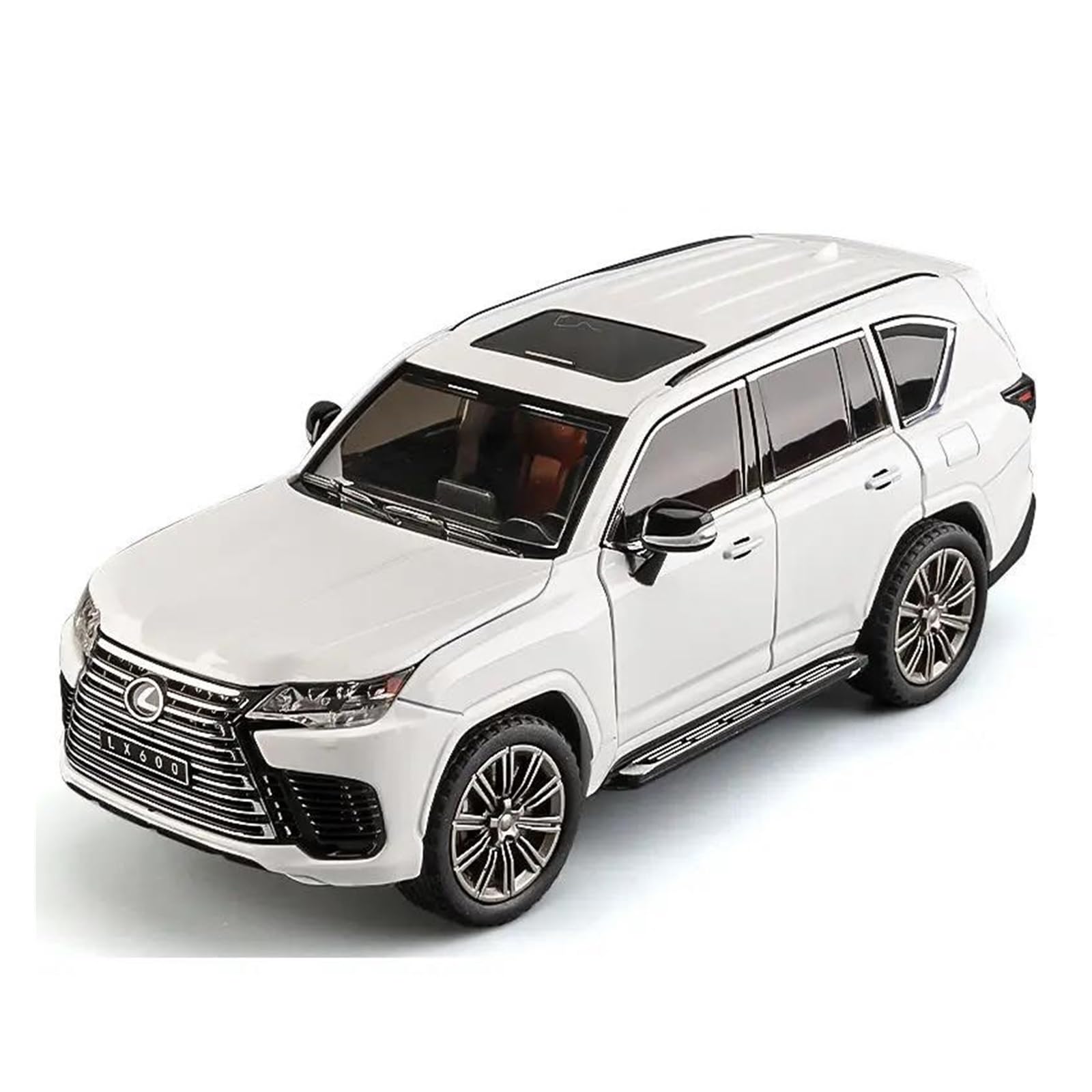 Amazon.com: 1 24 for Lexus LX600 SUV Alloy Car Model Diecast Metal