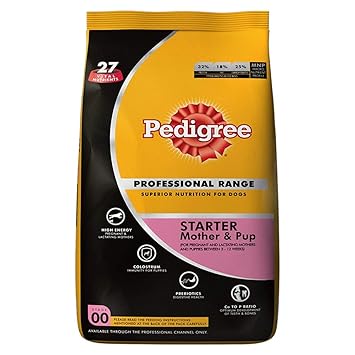 Pedigree Pro Mother & Pup Starter Dry Dog Food, Chicken Flavour (Pack of 1)