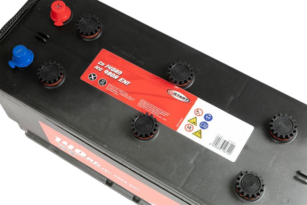 Start Batteria per autocarro e trattori 140Ah 12V 800A polo positivo sinistro