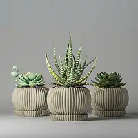 Mini Vaso Cachepot Mini Suculenta Decoração Unitario (AREIA)
