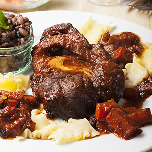 100% Grass Fed Beef Shank 8 Pack – 2lbs Each Pack– Delicious & Healthy Natural Beef Meat, Protein & Omega-3 Rich, Hormone-Free & Non-GMO, Juicy & Ready, Classic American Slow Cooker & Braising Choic