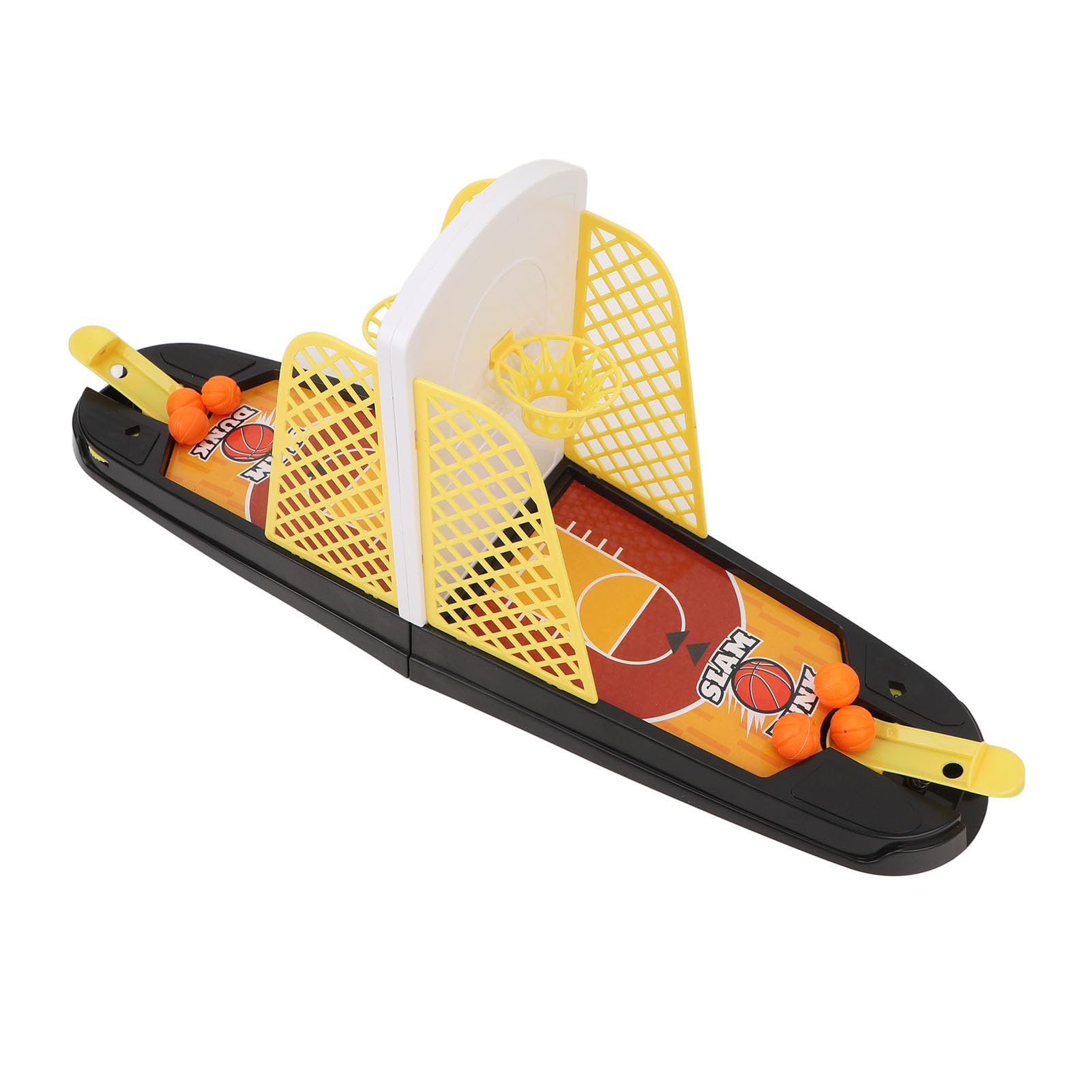 Alomejor Table Basketball Game, Two Player Interactive Educational Toy for Hand Eye Coordination Skill Building