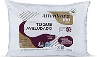 Travesseiro Toque Aveludado - 100 Anos - 48cm x 68cm - Branco