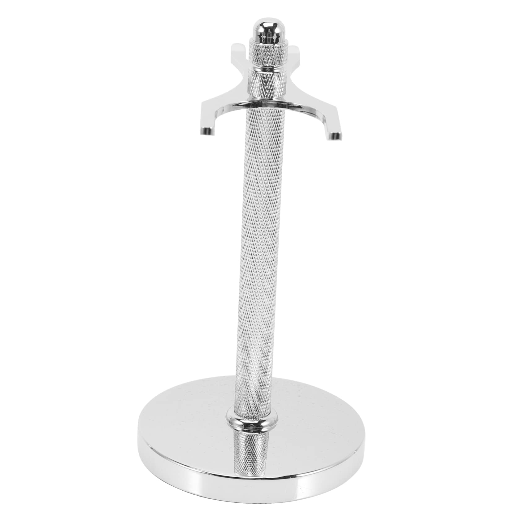 minkissy 2pcs Razor Kit for Men Barber Brush and Razor Holder Aluminum Alloy Shaving Stand