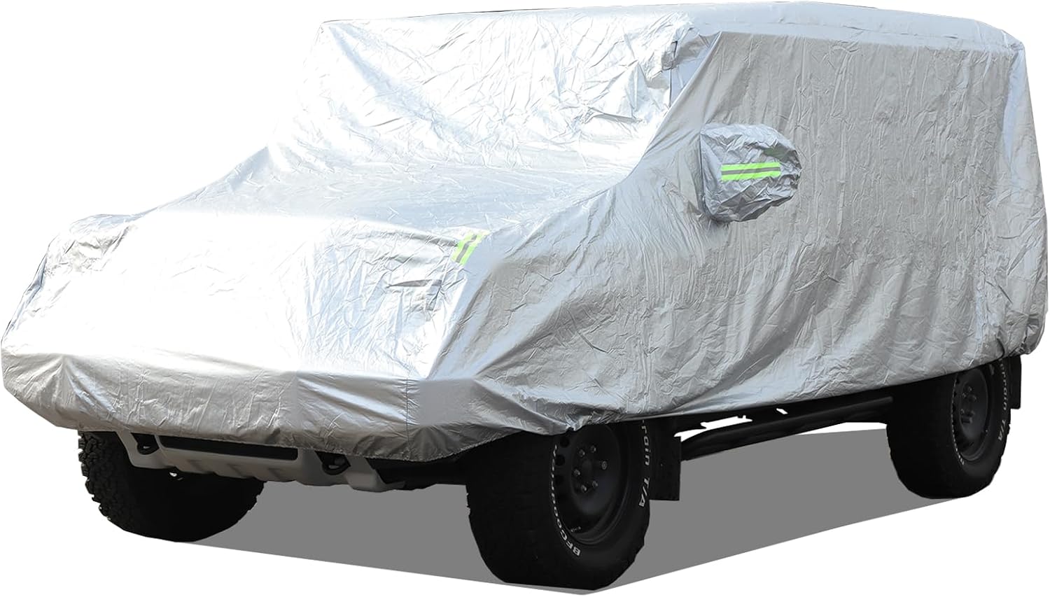 for Ineos Grenadier Exclusive Car Cover All Weather Waterproof, Universal in All Seasons Snowproof Rainproof Premium Car Cover Compatible with Ineos Grenadier 2020-2024(White)