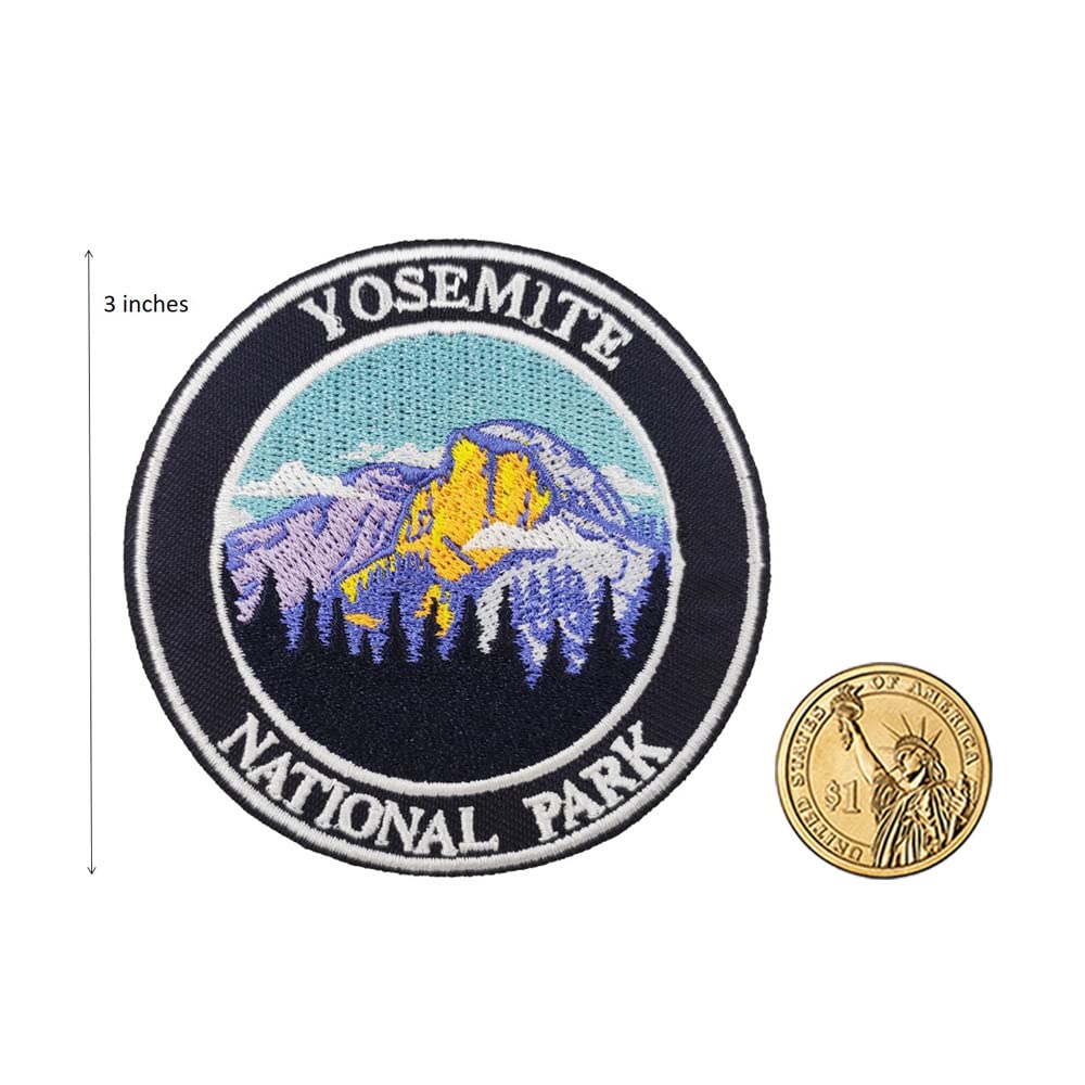 PatchClub Yosemite Aufnäher – 7,6 Cm, Bestickt, Zum Aufbügeln Oder Nähen Für Rucksack & Jacke