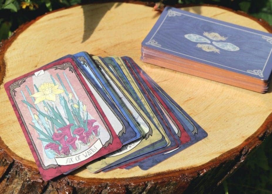 正規品タロットカード魔法のような色調柔らかなカラーのドリームデッキ