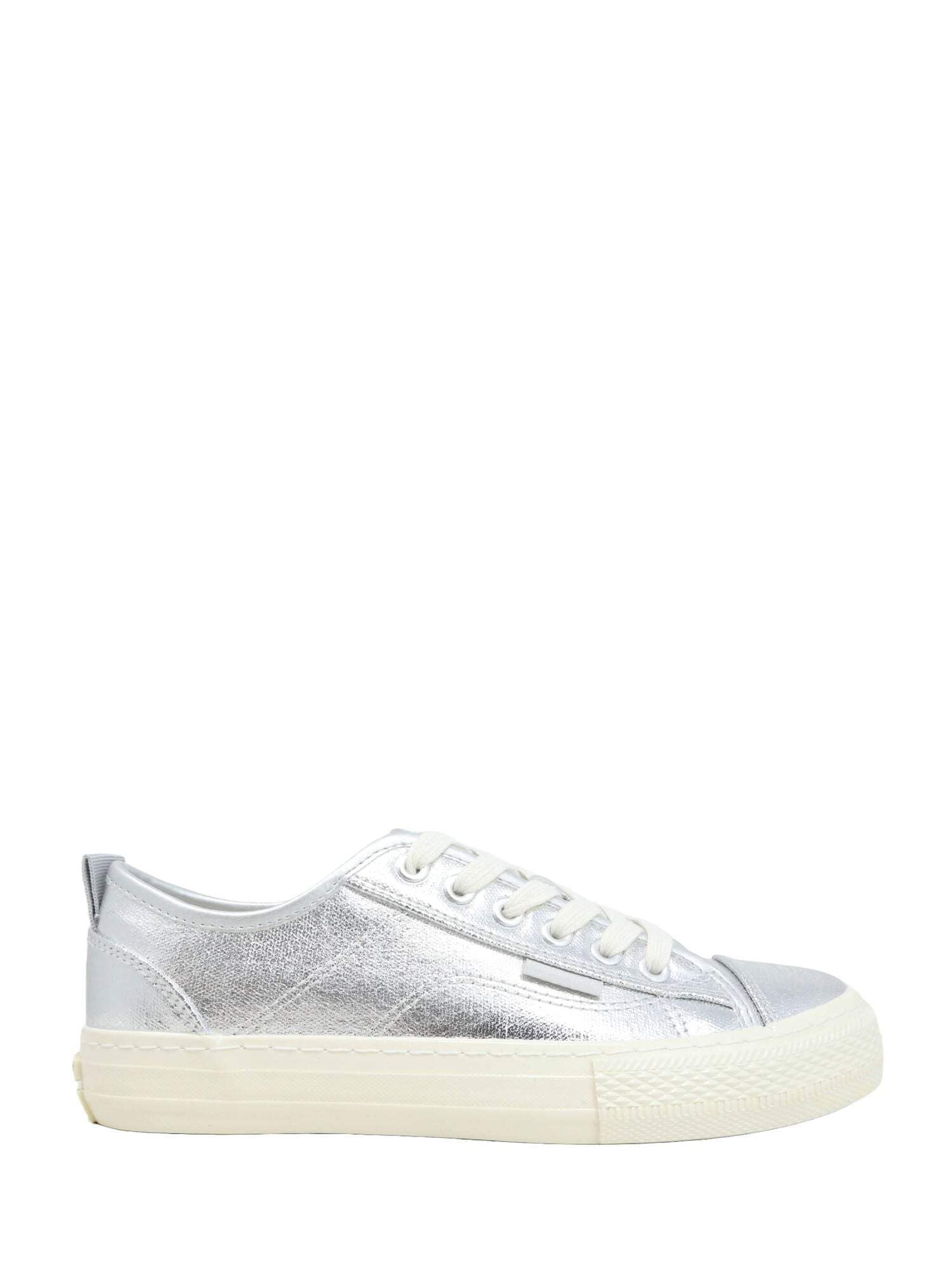 Lumberjack Women Ravenne Oxford Flat, Silver, 7 UK