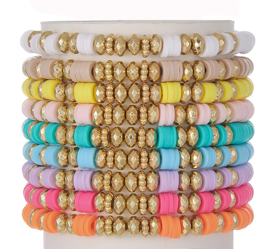 Behrooci Friendship Bracelets Boho Stackable Bracelets...
