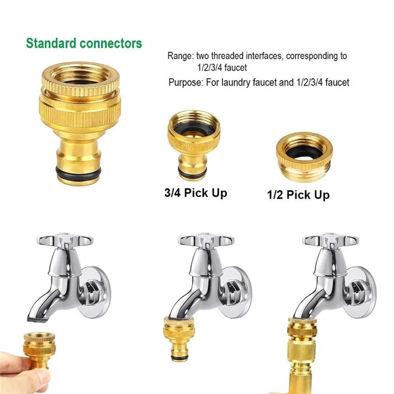 Manguera de Agua de jardín con Interfaz Universal, Manguera de riego Extensible, Manguera Flexible de Lavado de Coches de Alta presión, Herramientas de riego(Black Yellow Nozzle,1/2''_100FT)