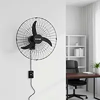 Ventilador Oscilante de Parede 60cm Industrial Econômico Grade de Aço Bivolt Beltempo BT-8020