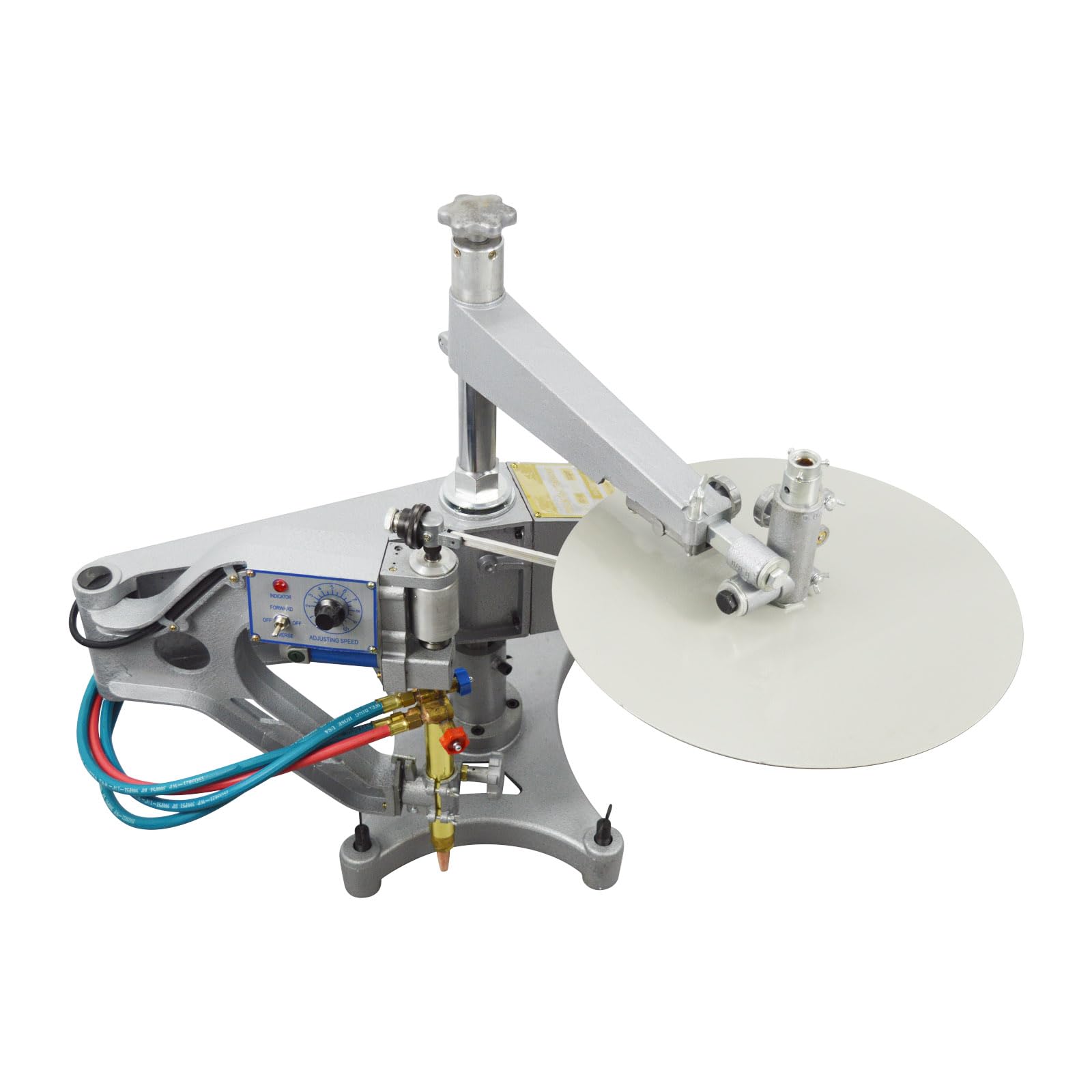 HQHAOTWU CG2-150 Profiling Gas Cutting Machine, Track Burner Cutting Machine, 110V Portable Gas Cutting Machine