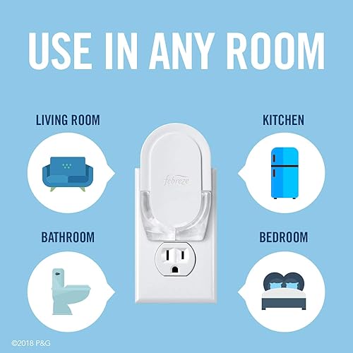 Miniatura 48 de Febreze Plug - Recambios para ambientador, edición limitada, aroma de calabaza de cosecha fresca, (2 unidades, 1.75 onzas)