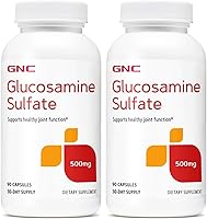 Vista 3 de GNC Sulfato de glucosamina 500 mg - 90 cápsulas, 90 porciones